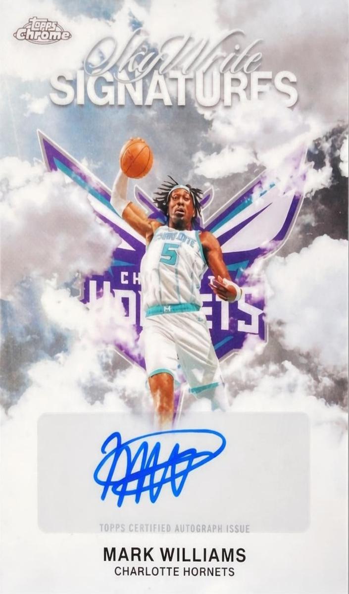 2025 Topps Chrome Basketball Mark Williams #SWS-MW