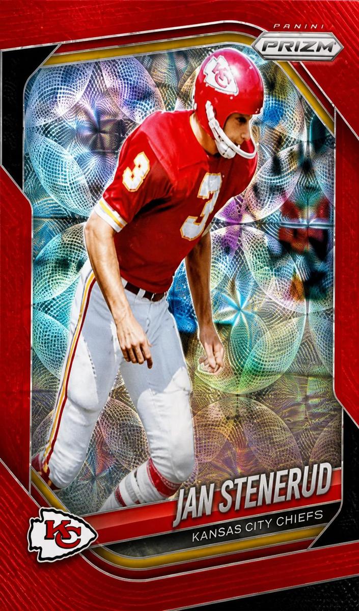 2025 Panini Prizm Football Choice Red Jan Stenerud #204