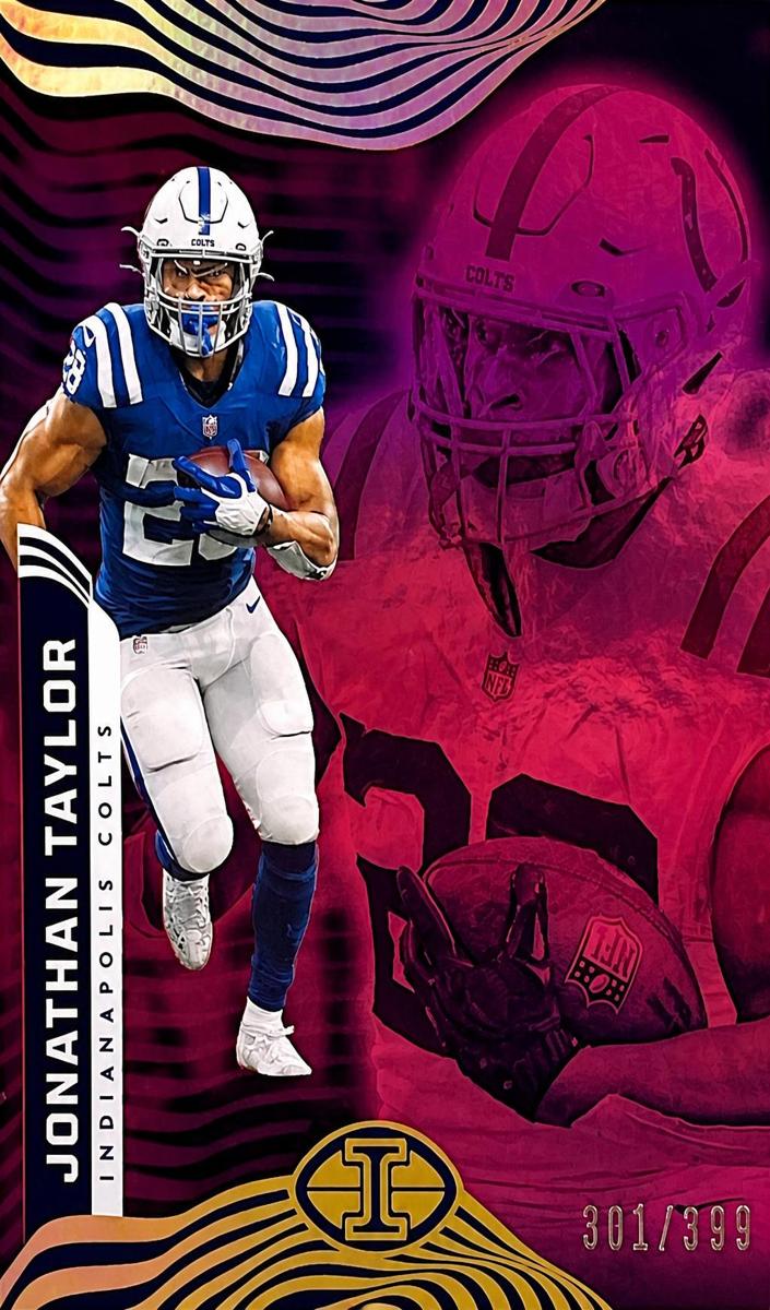 2022 Panini Illusions Football Trophy Collection Pink Jonathan Taylor #39