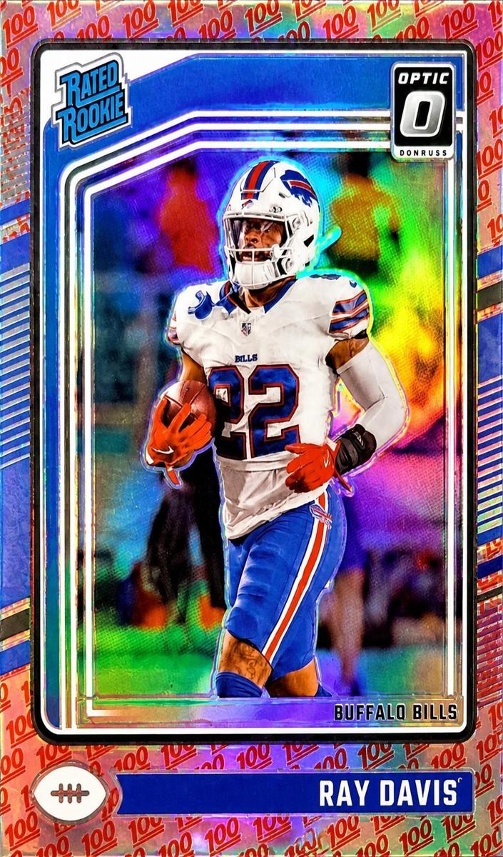 2024 Donruss Optic Football One Hundred Ray Davis #283