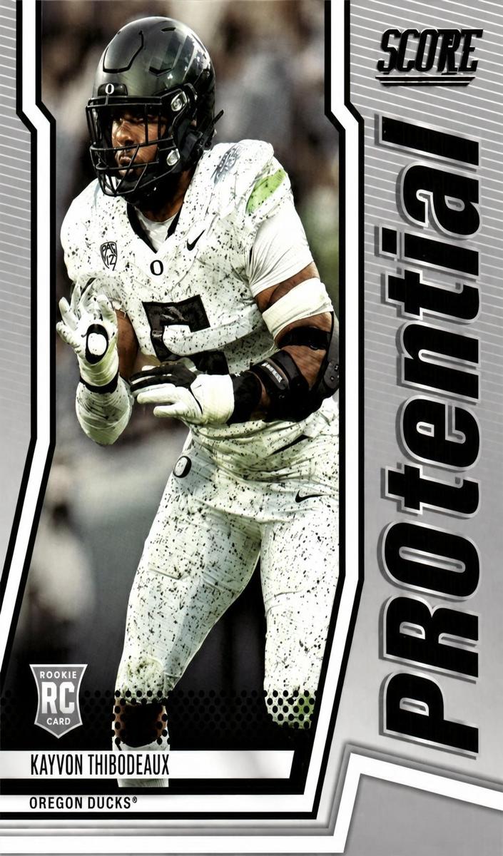 2022 Panini Score Football Kayvon Thibodeaux #P-KT PSA 10