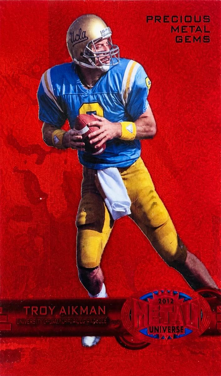 2012 Fleer Retro Football Red Troy Aikman #M-1