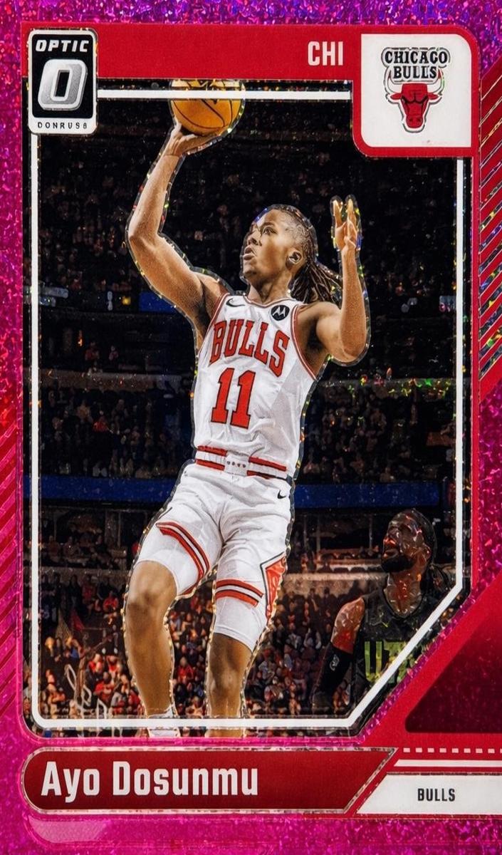 2024 Donruss Optic Basketball Pink Glitter Ayo Dosunmu #103