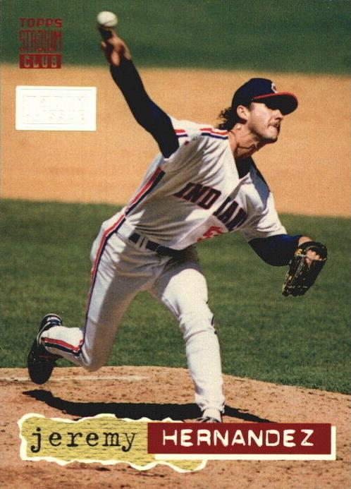 1994 Topps Stadium Club Baseball First Day Issue Jeremy Hernandez #420