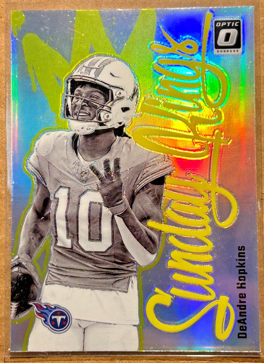 2024 Donruss Optic Football DeAndre Hopkins #21 PSA 10