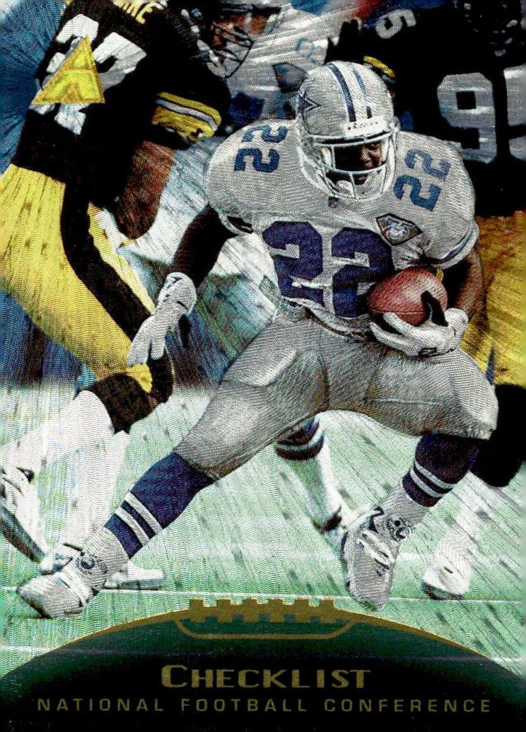 1995 Pinnacle Football Trophy Collection NFC Checklist #247