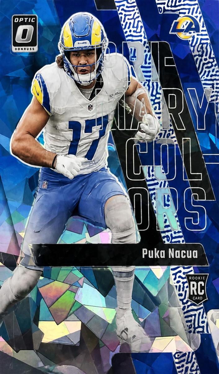 2023 Donruss Optic Football Ice Puka Nacua #4 PSA 10