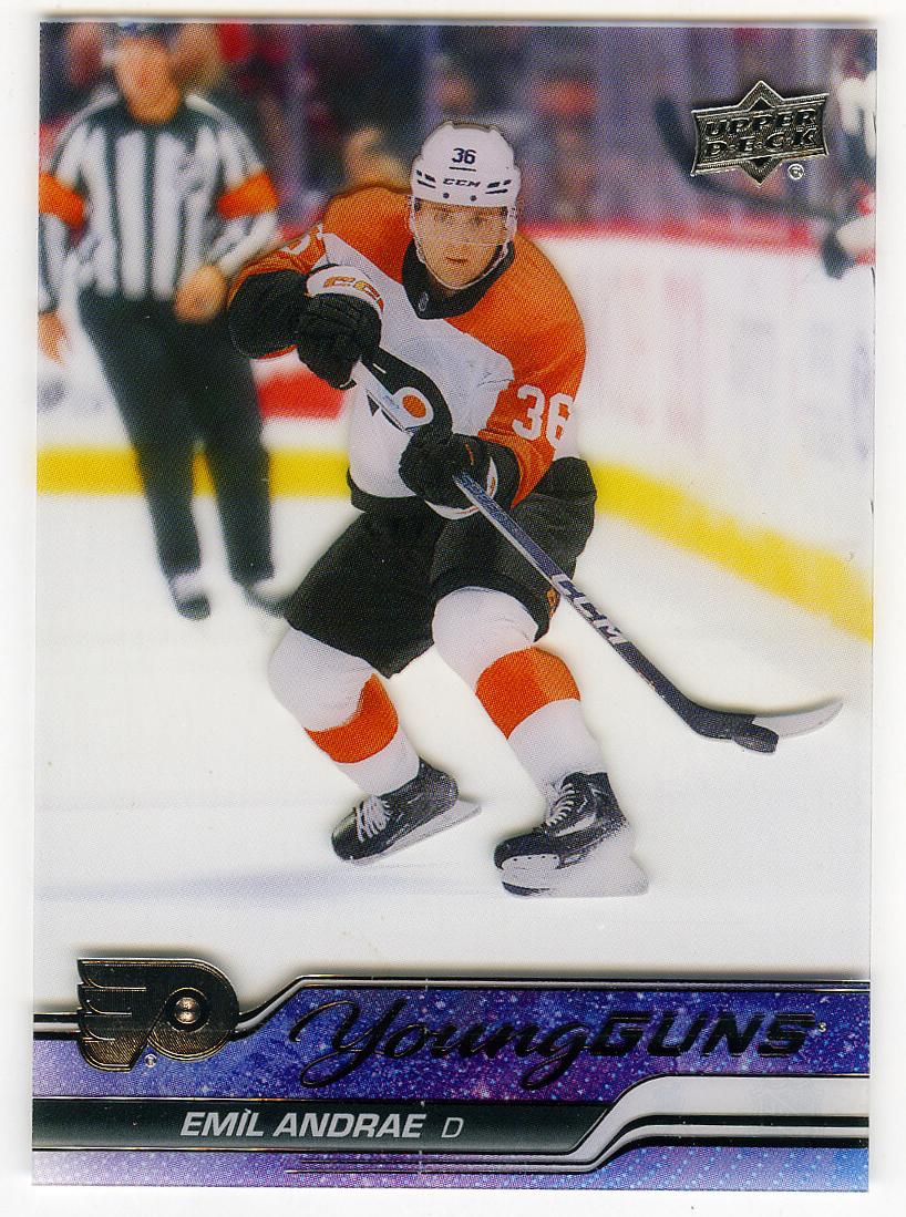 2023 Upper Deck Hockey Clear Cut Emil Andrae #466