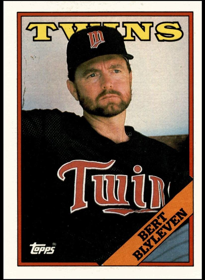 1988 Topps Baseball Bert Blyleven #295 PSA 10