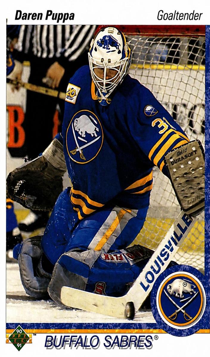 1990 Upper Deck Hockey Daren Puppa #166