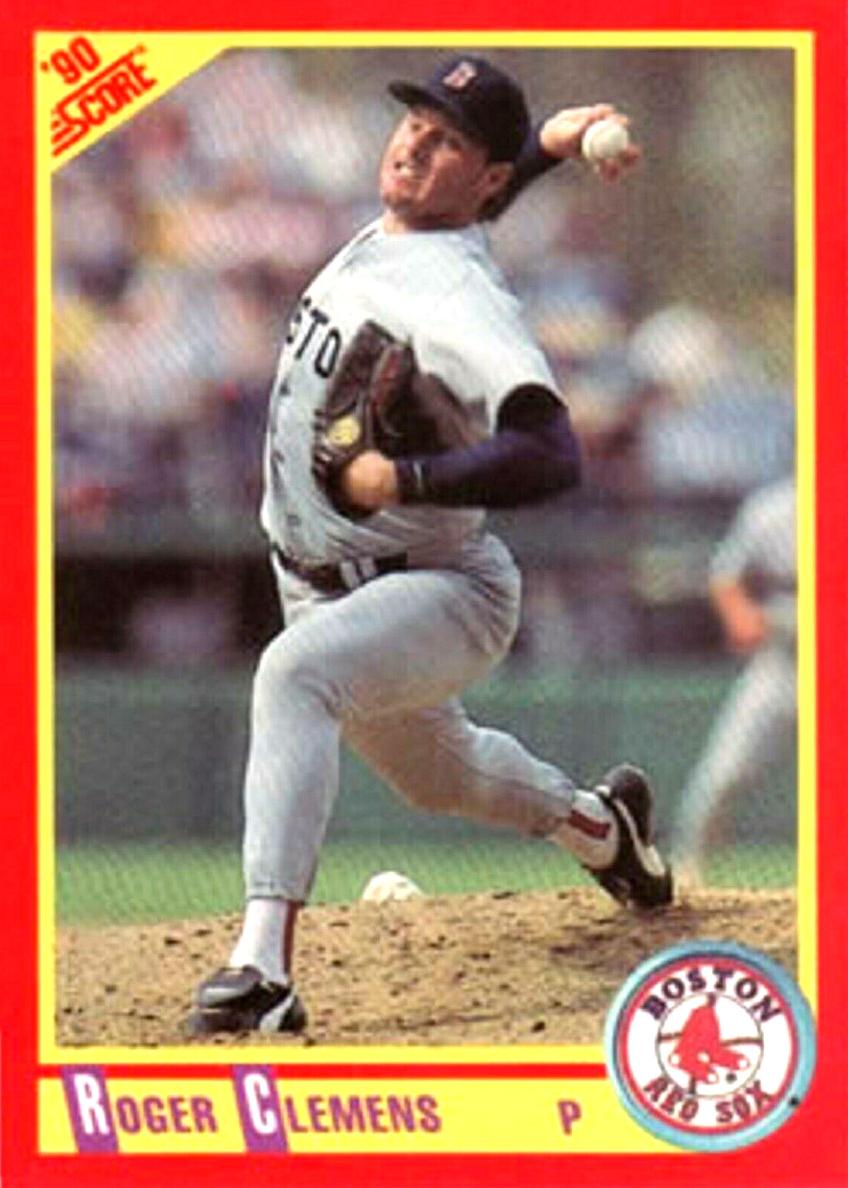 1990 Score Baseball Roger Clemens #310 PSA 9