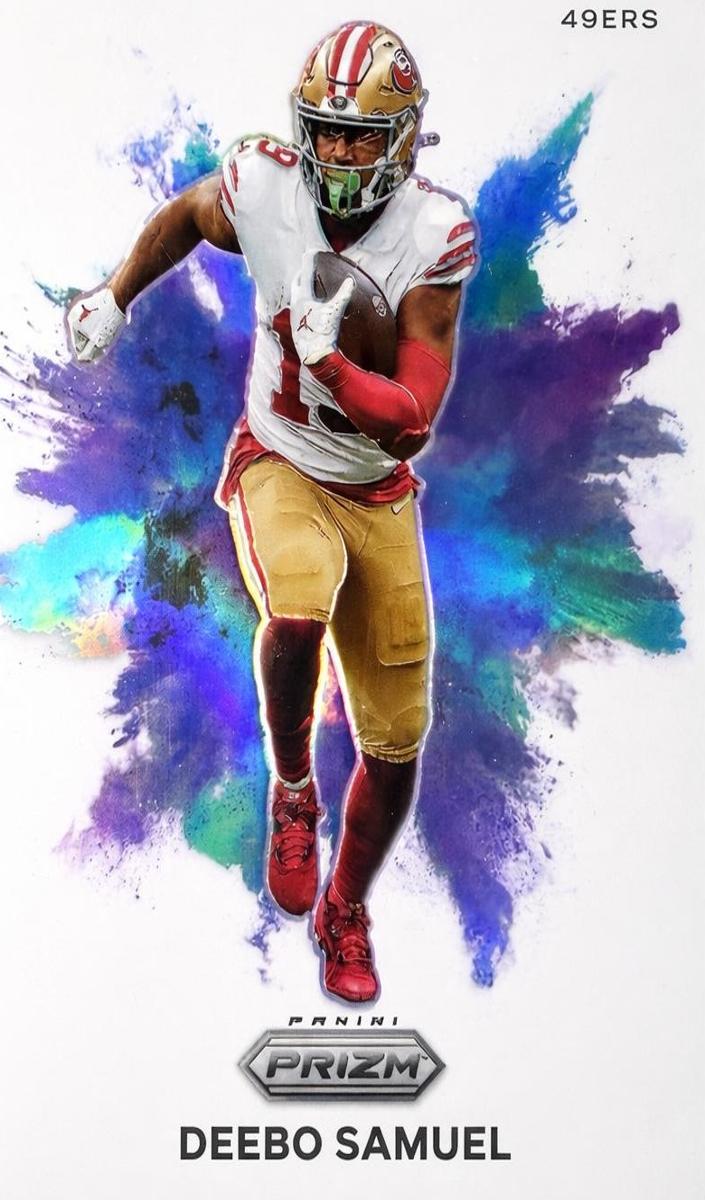 2023 Panini Prizm Football Color Blast Deebo Samuel #CB-21