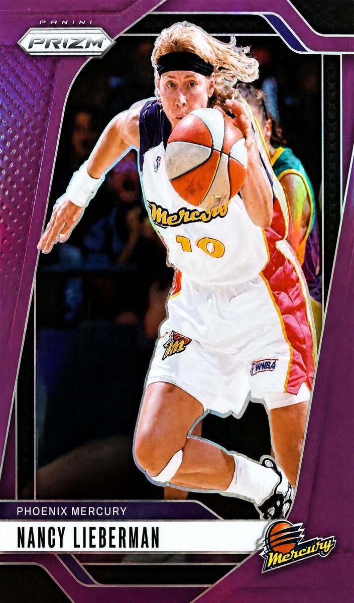 2024 Panini Prizm WNBA Basketball Purple Nancy Lieberman #139