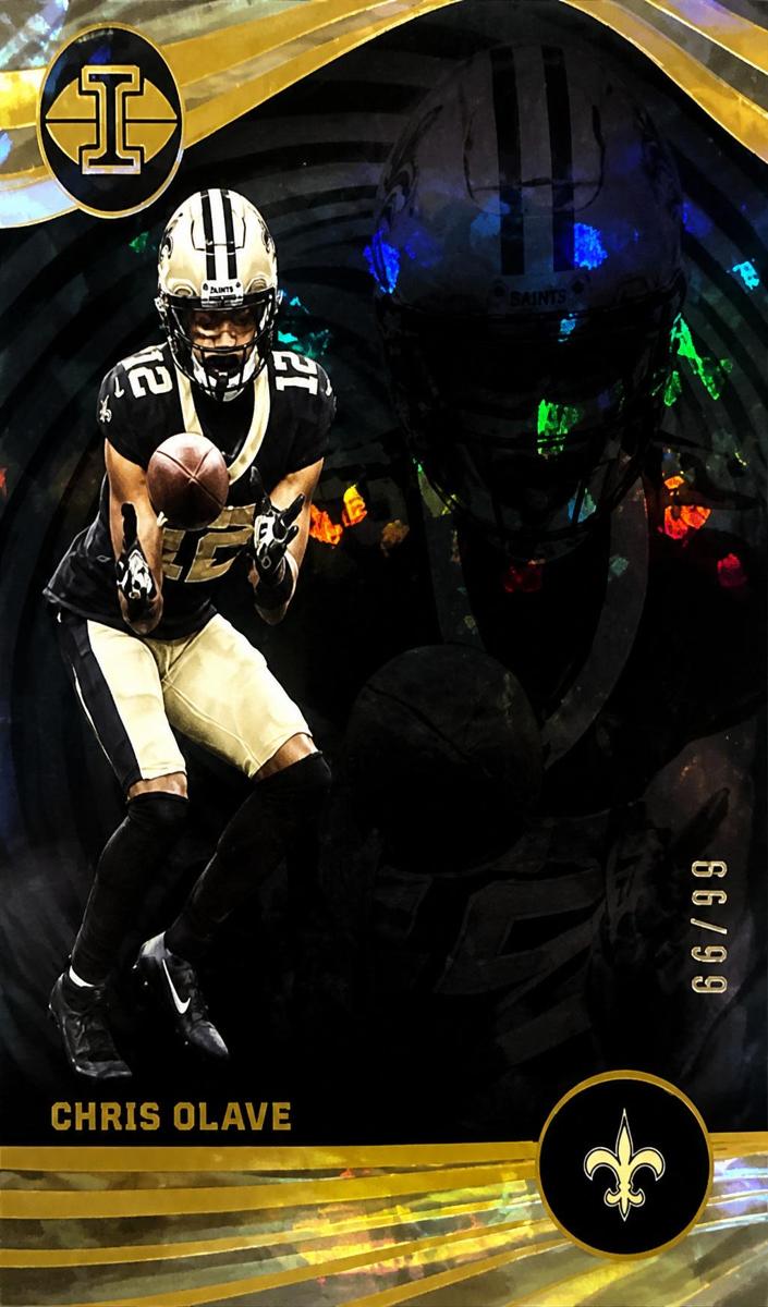 2023 Panini Illusions Football Trophy Collection Black Ice Chris Olave #79