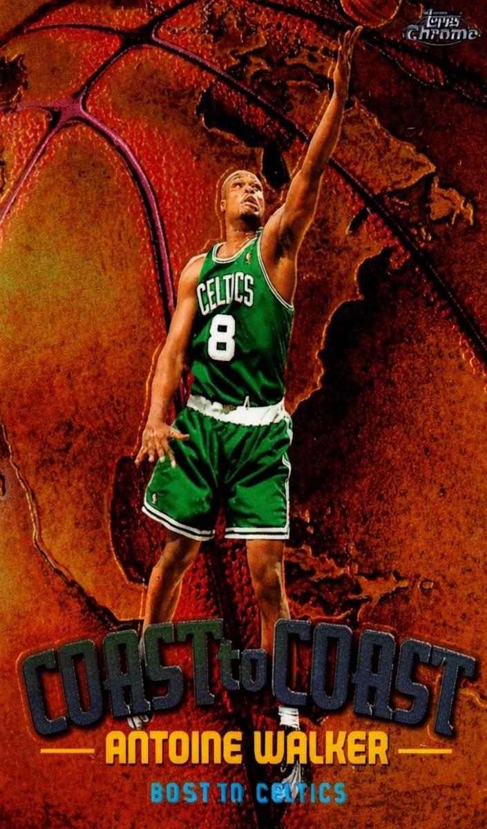 1998 Topps Chrome Basketball Antoine Walker #CC6