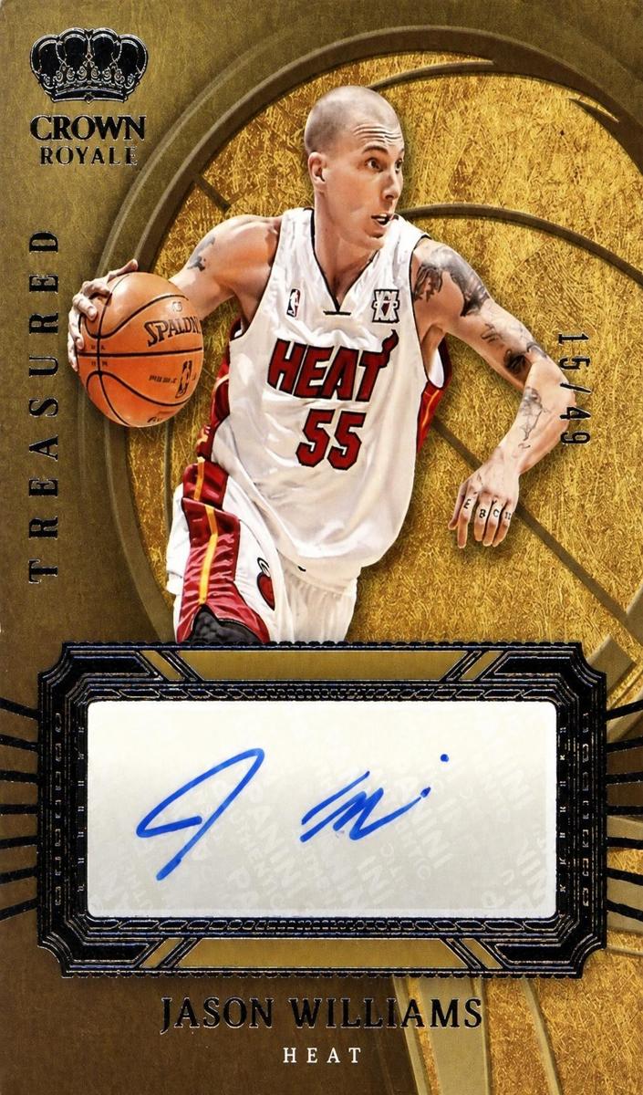 2023 Panini Crown Royale Basketball Jason Williams #TA-JSN