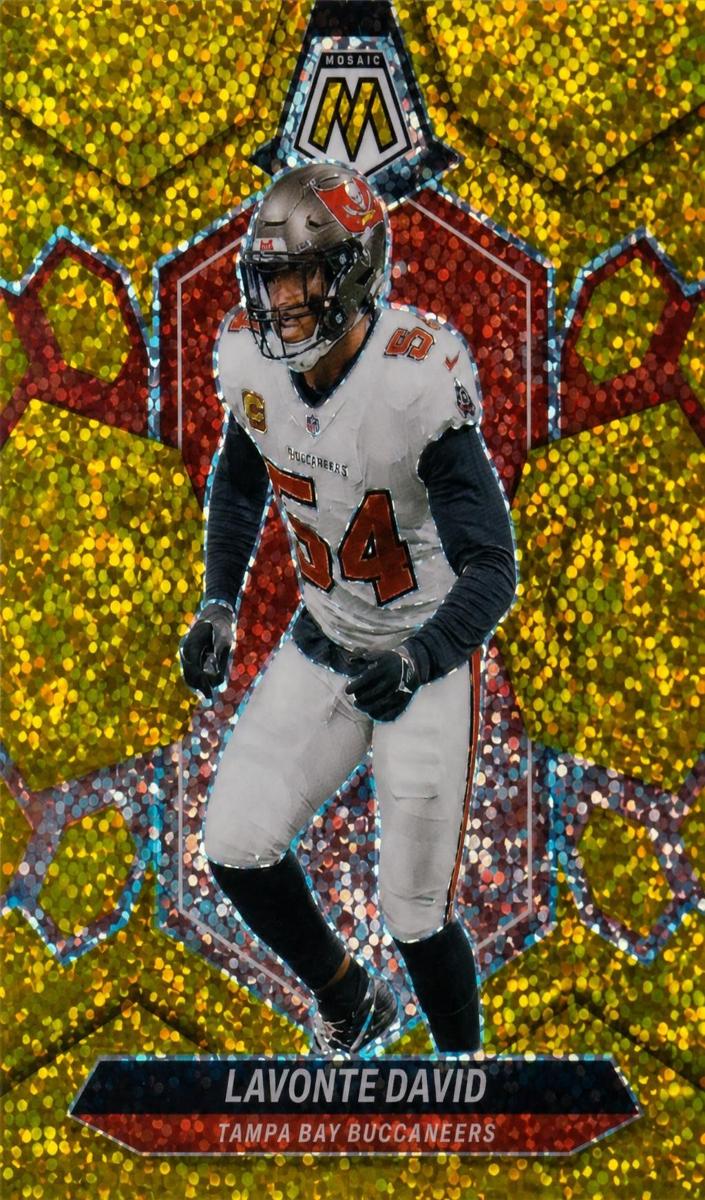 2024 Panini Mosaic Football Gold Sparkle Lavonte David #209