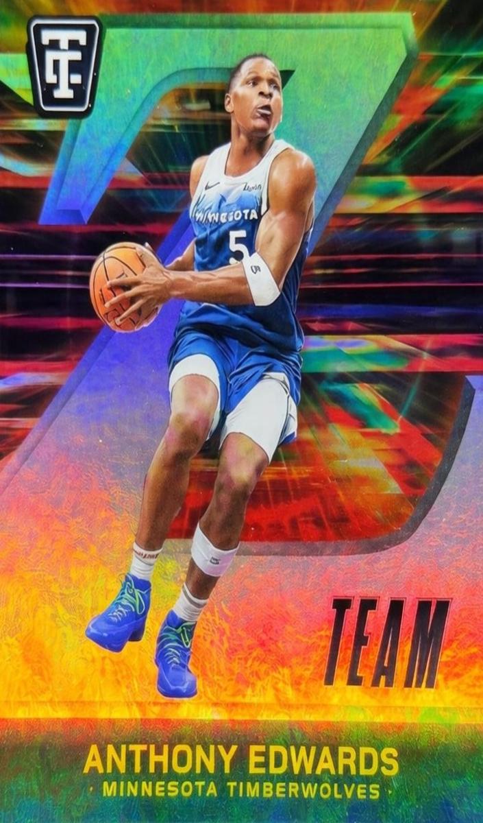 2024 Panini Totally Certified Basketball Anthony Edwards #13
