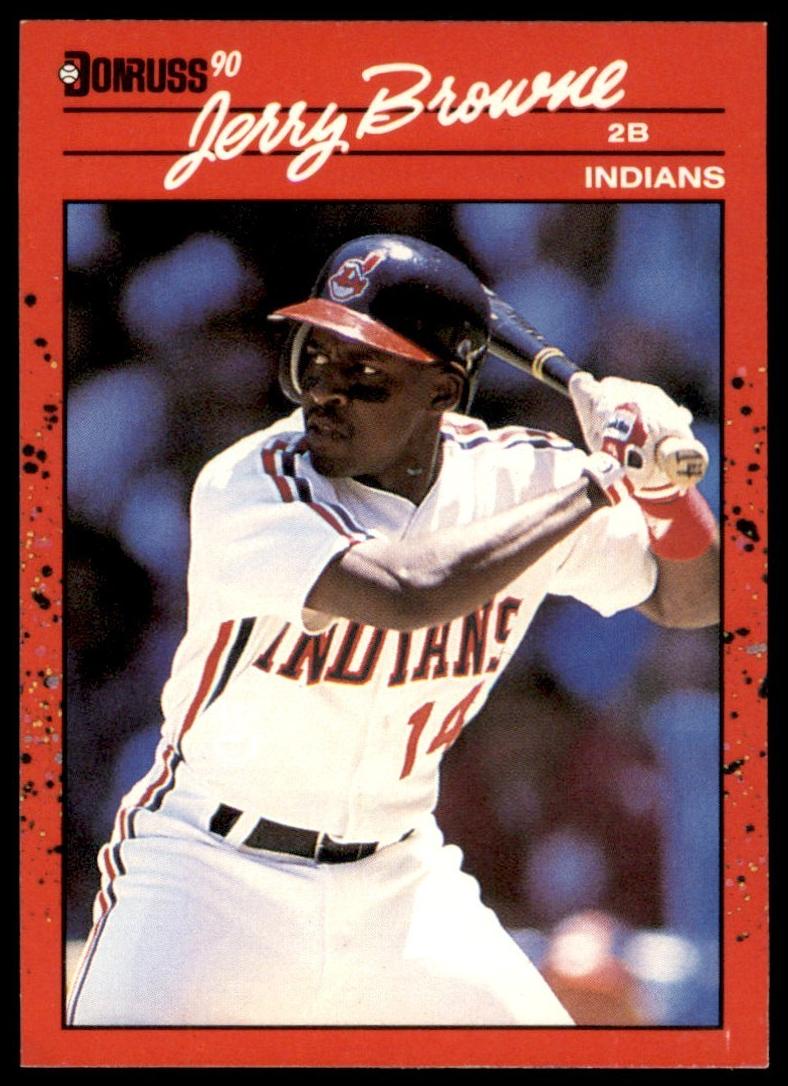 1990 Donruss Baseball Jerry Browne #138