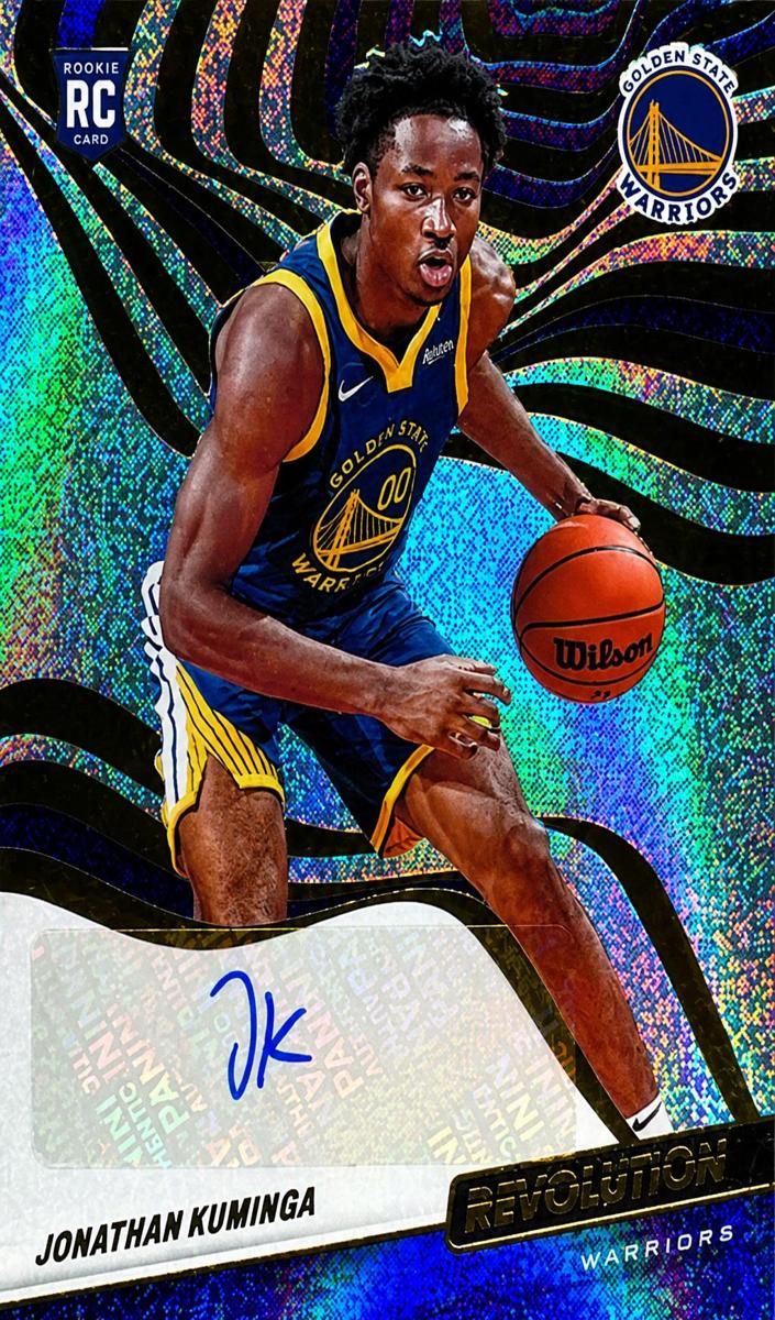 2021 Panini Revolution Basketball Jonathan Kuminga #RA-JKG PSA 6.5