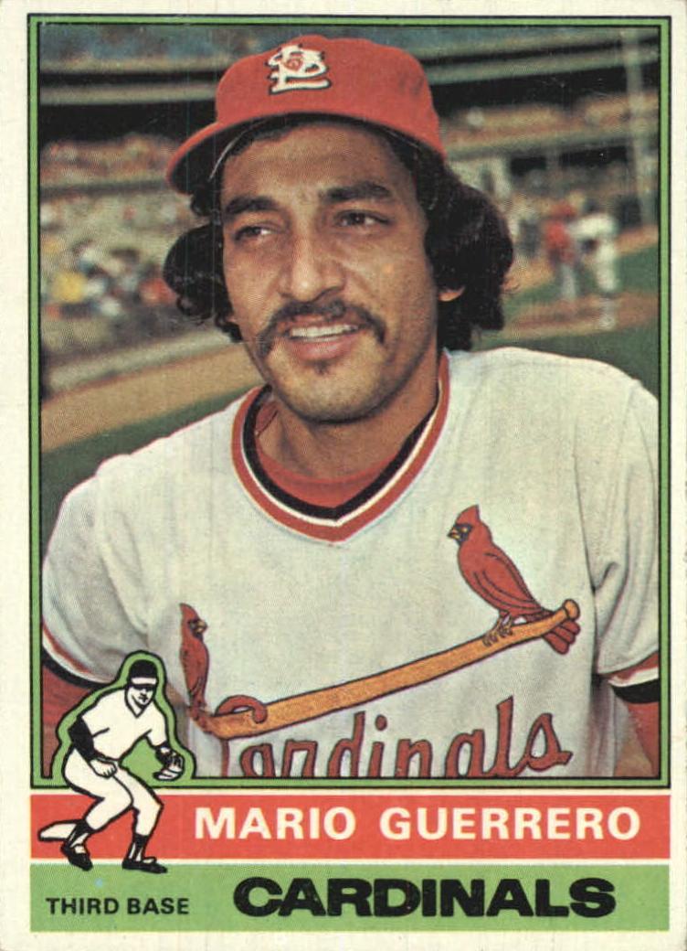 1976 Topps Baseball Mario Guerrero #499 PSA 9