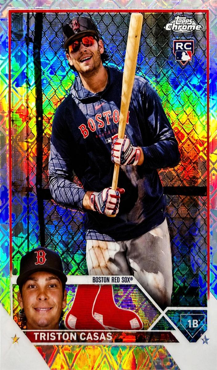 2023 Topps Chrome Logofractor Baseball Triston Casas #174