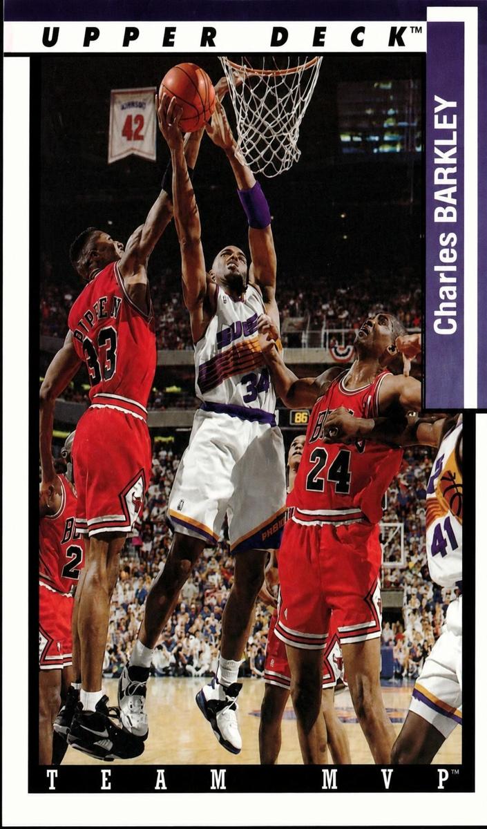 1993 Upper Deck Basketball Charles Barkley #TM21