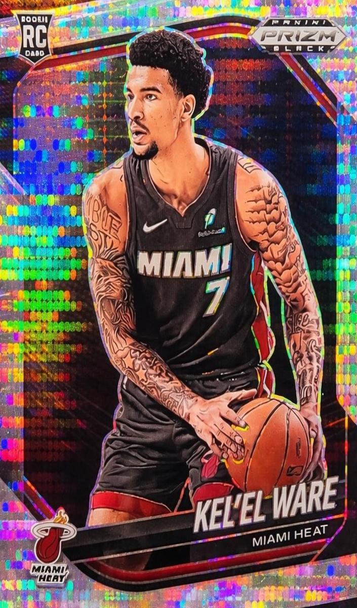 2024 Panini Prizm Black Basketball Pulsar Kel'el Ware #156