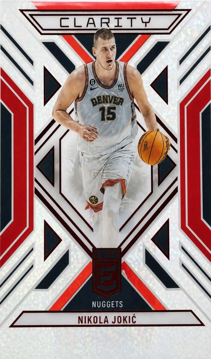 2023 Donruss Elite Basketball International Red Nikola Jokic #5