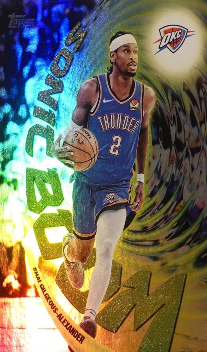 2025 Topps Basketball Shai Gilgeous-Alexander #SB-7 PSA 10