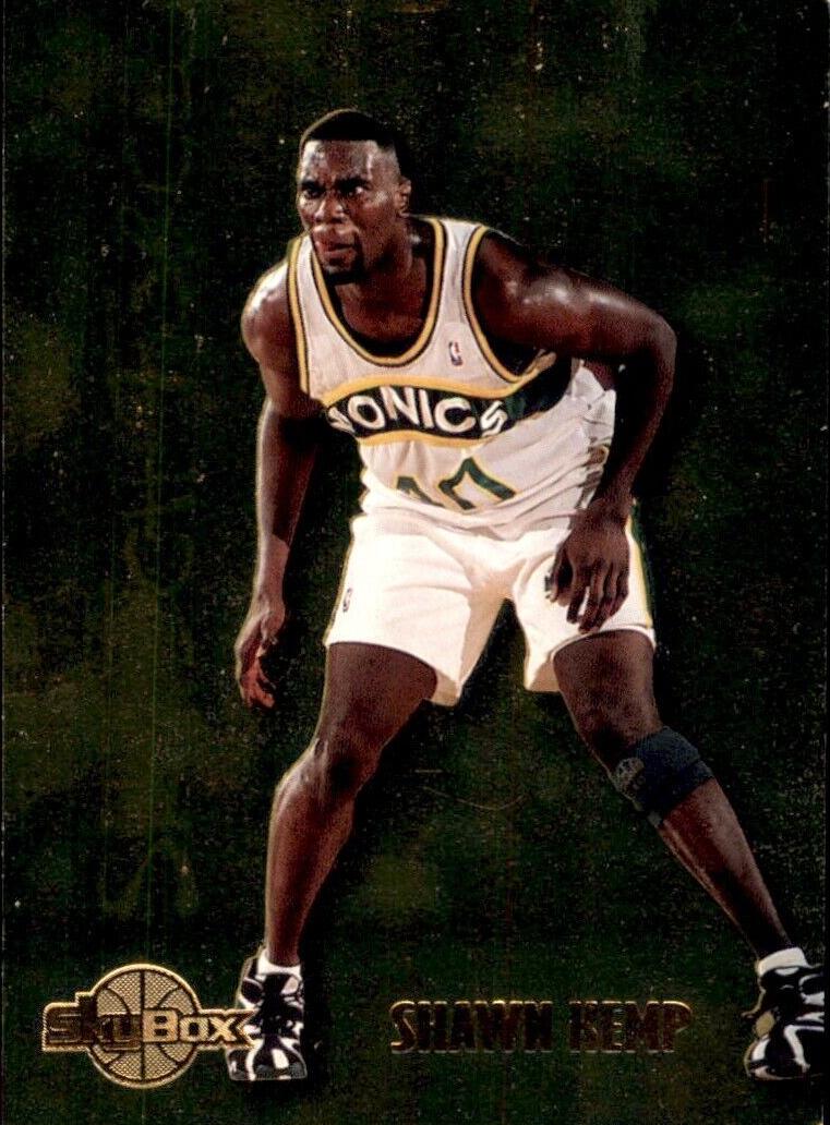 1994 Skybox Premium Basketball Shawn Kemp #SF10 PSA 9