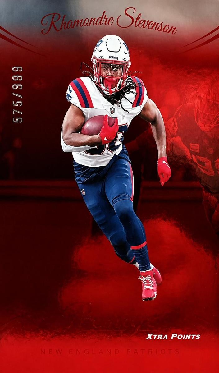 2024 Panini Prestige Football Red Xtra Points Rhamondre Stevenson #202