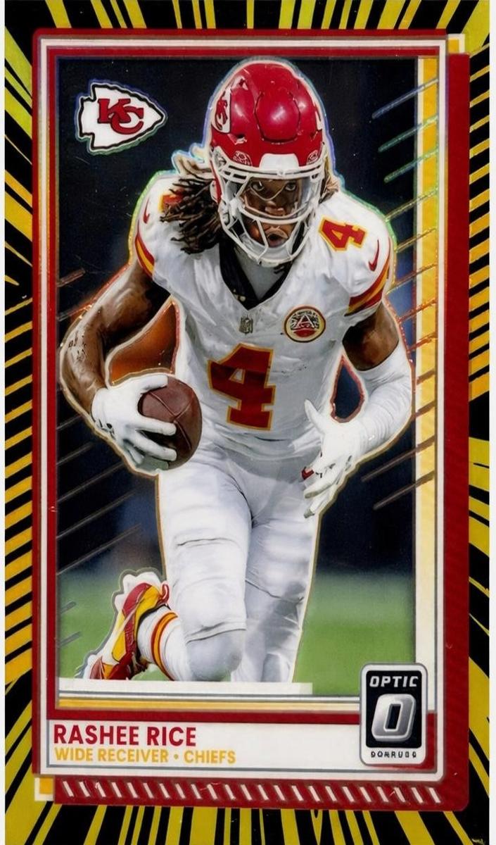 2025 Donruss Optic Football Electricity Rashee Rice #179