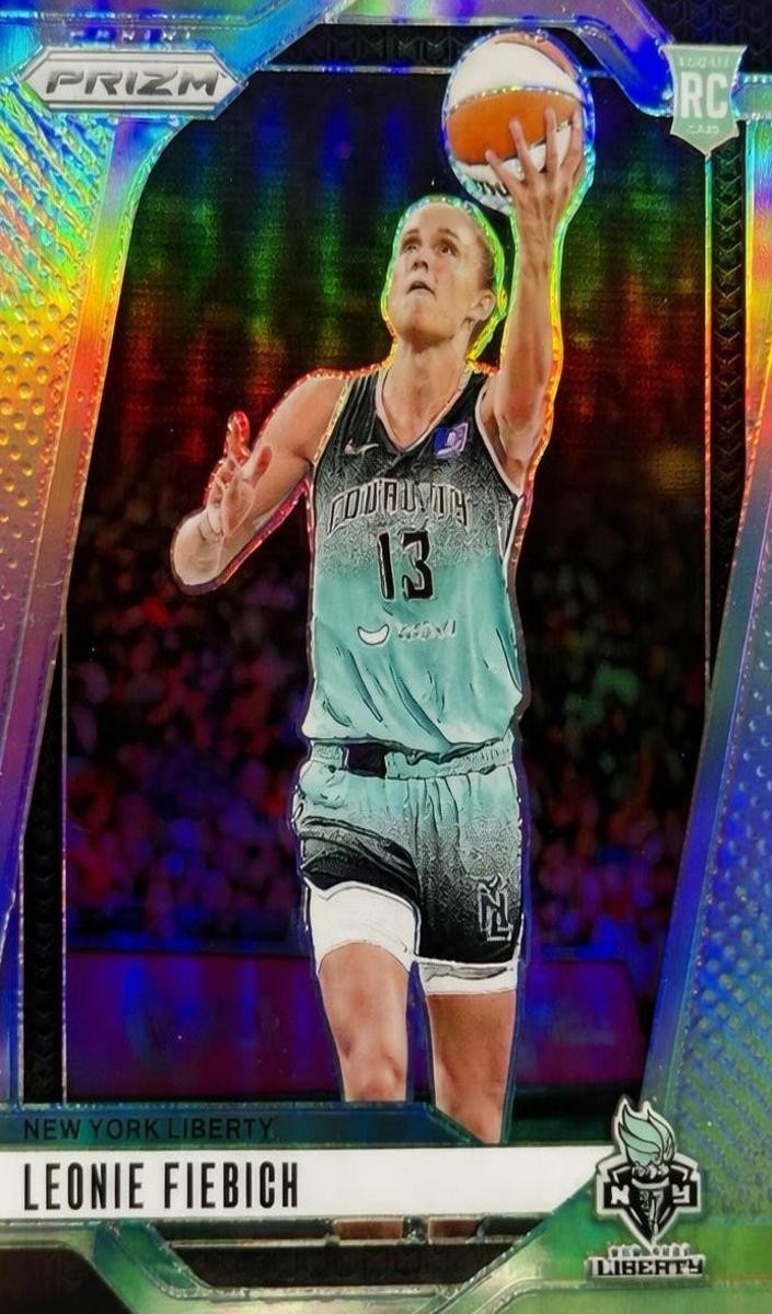 2024 Panini Prizm WNBA Basketball Silver Leonie Fiebich #30