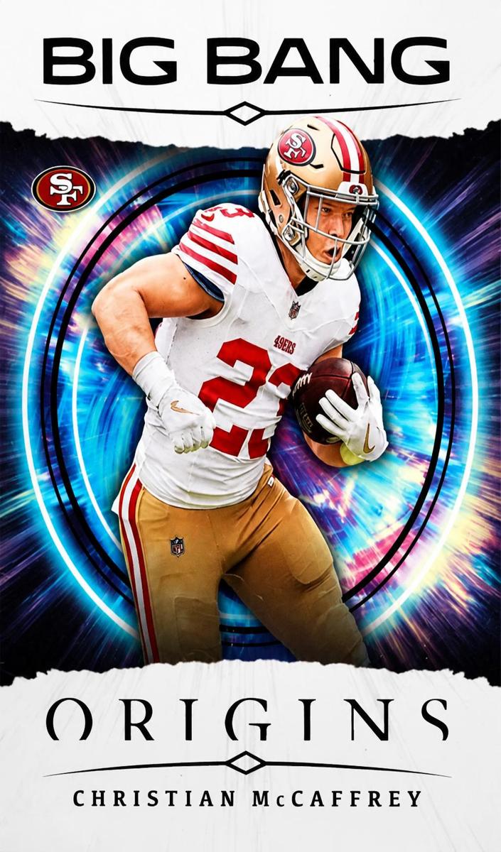 2024 Panini Origins Football Christian McCaffrey #1 SGC 9