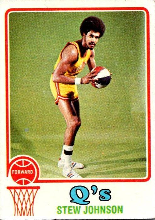 1973 Topps Basketball Stew Johnson #213