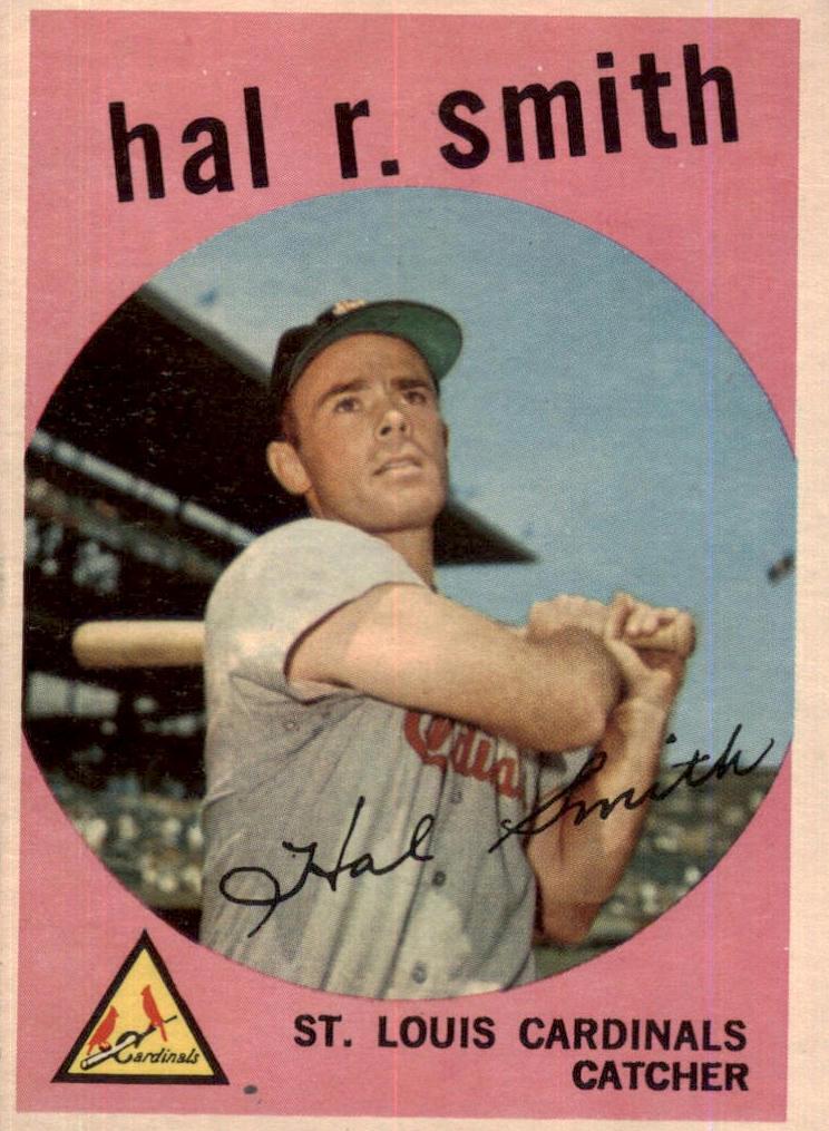 1959 Topps Baseball Hal R. Smith #497