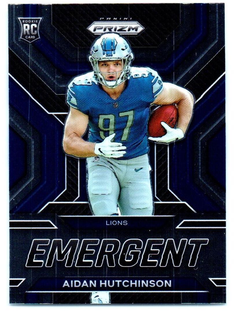 2022 Panini Prizm Football Aidan Hutchinson #E-20 PSA 8.5