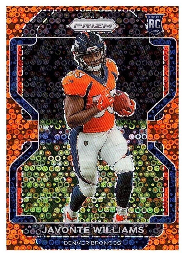 2021 Panini Prizm Football Disco Javonte Williams #345