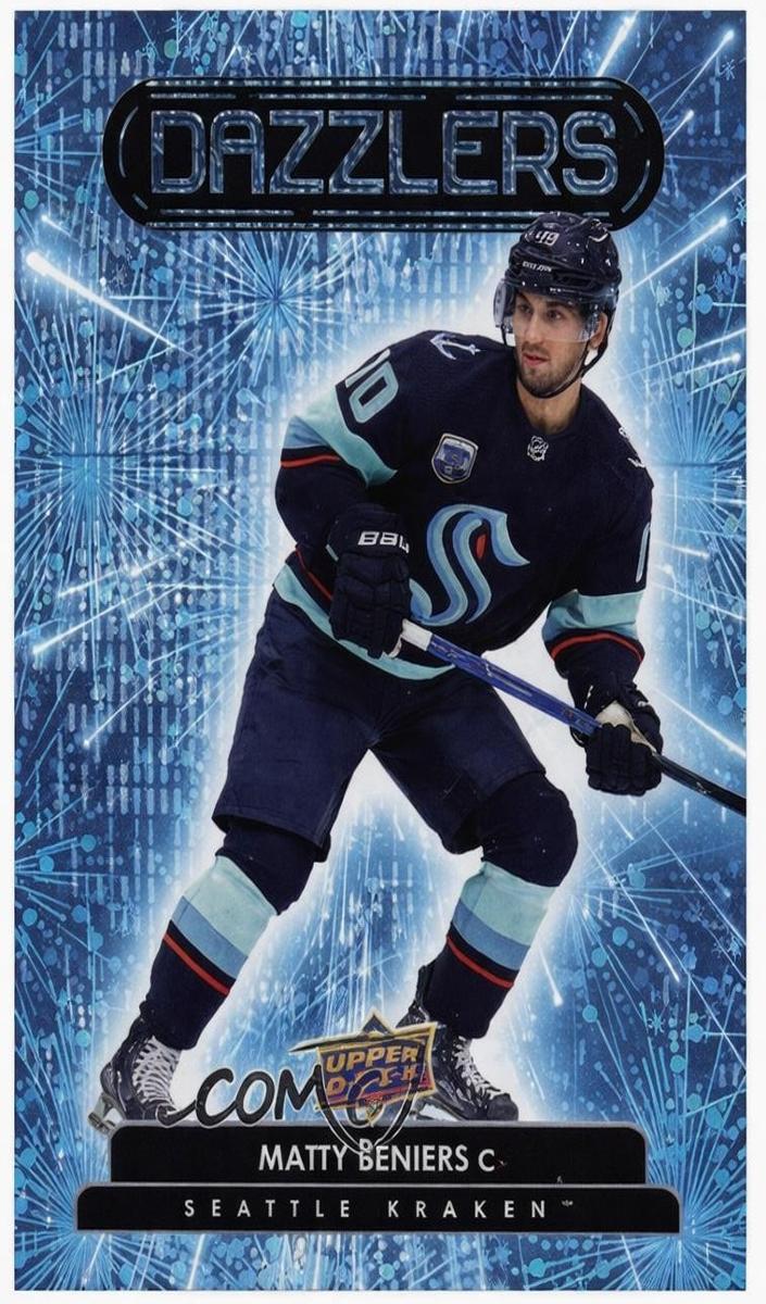 2022 Upper Deck Hockey Blue Matty Beniers #DZ-18 PSA 10