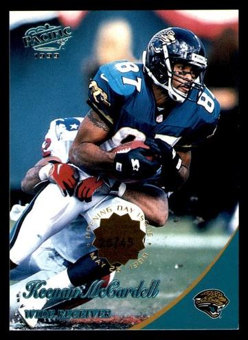 1999 Pacific Football Opening Day Keenan McCardell #183