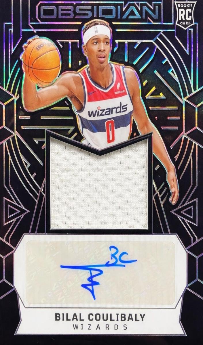 2023 Panini Obsidian Basketball Bilal Coulibaly #215 PSA 10