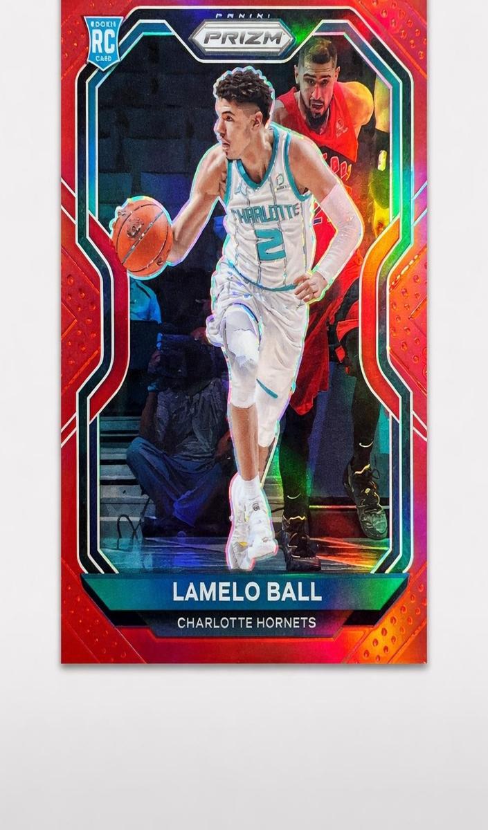 2020 Panini Prizm Basketball Red LaMelo Ball #278 PSA 9