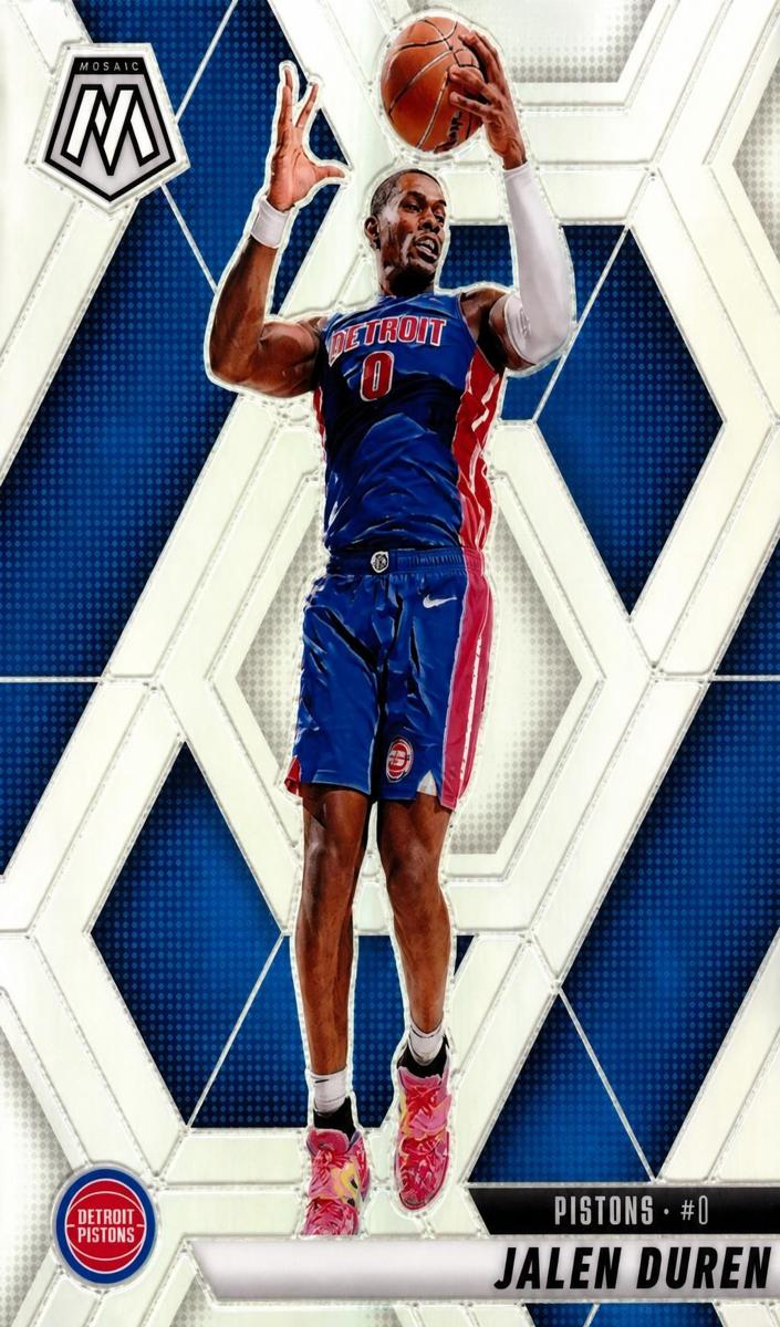 2024 Panini Mosaic Basketball Silver Jalen Duren #15