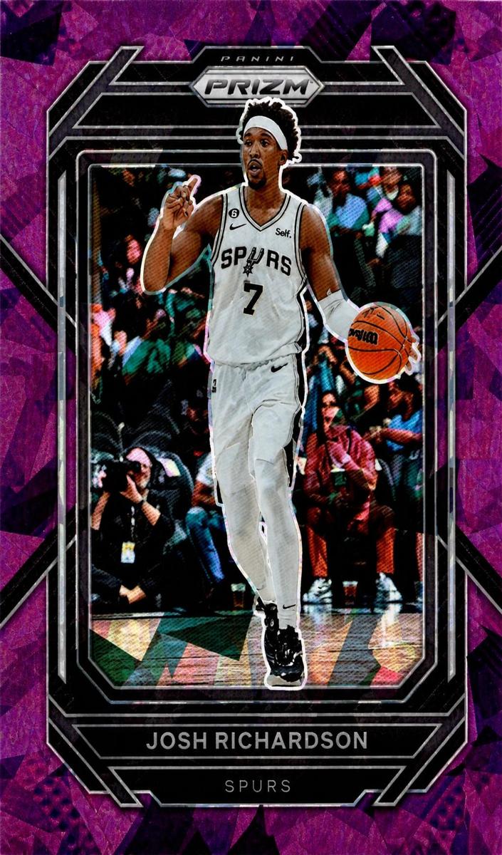 2022 Panini Prizm Basketball Purple Ice Josh Richardson #213 PSA 9