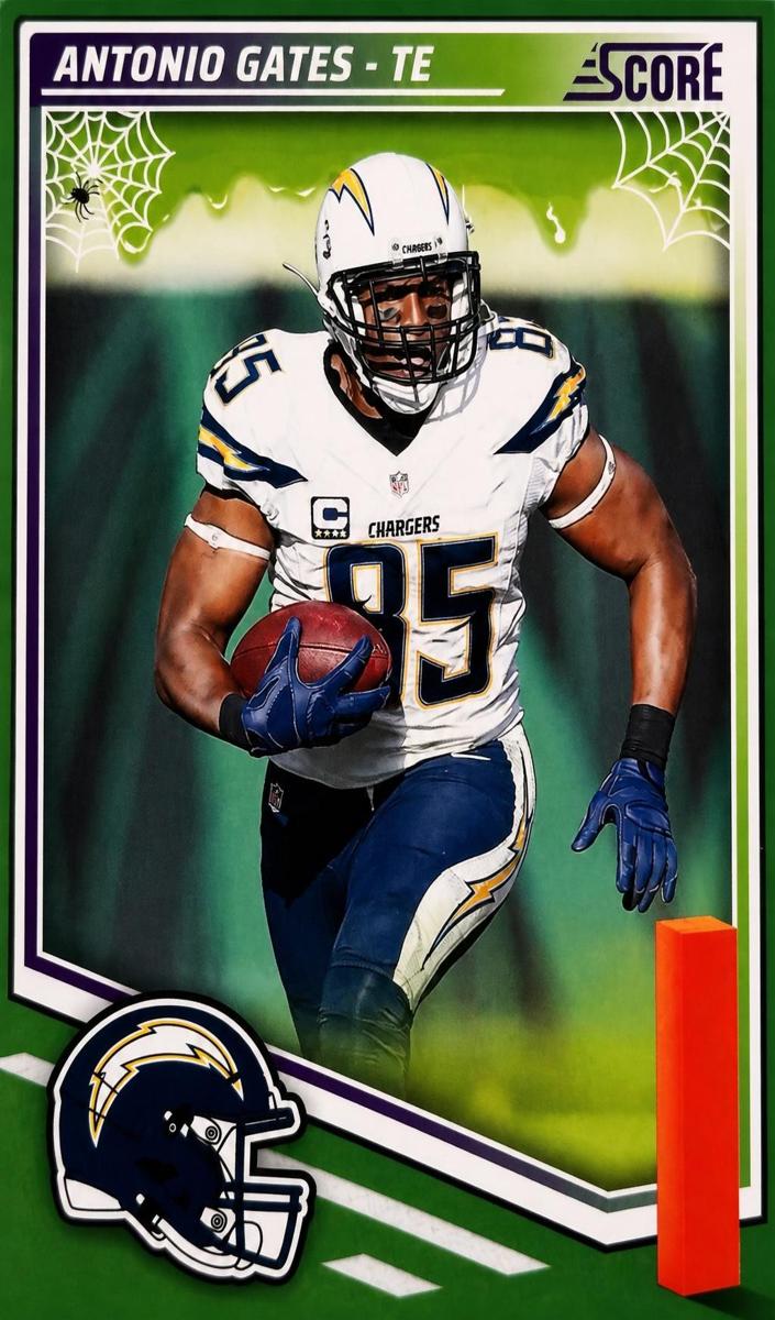 2025 Panini Score Football Pumpkin Antonio Gates #193