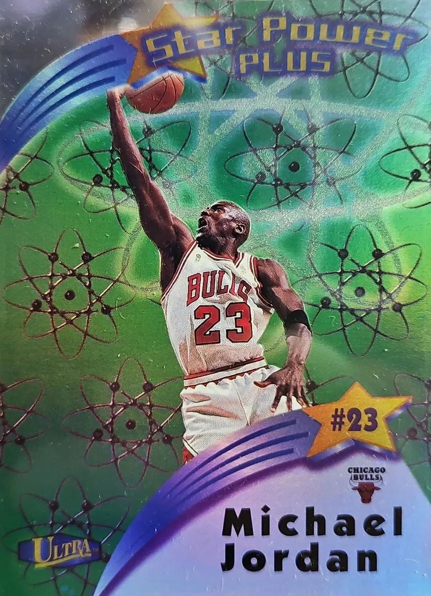 1997 Fleer Ultra Basketball Plus Michael Jordan #1SPP PSA 10