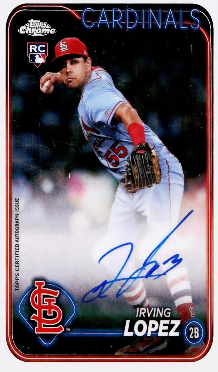 2024 Topps Chrome Update Baseball Irving Lopez #RA-IL PSA 10