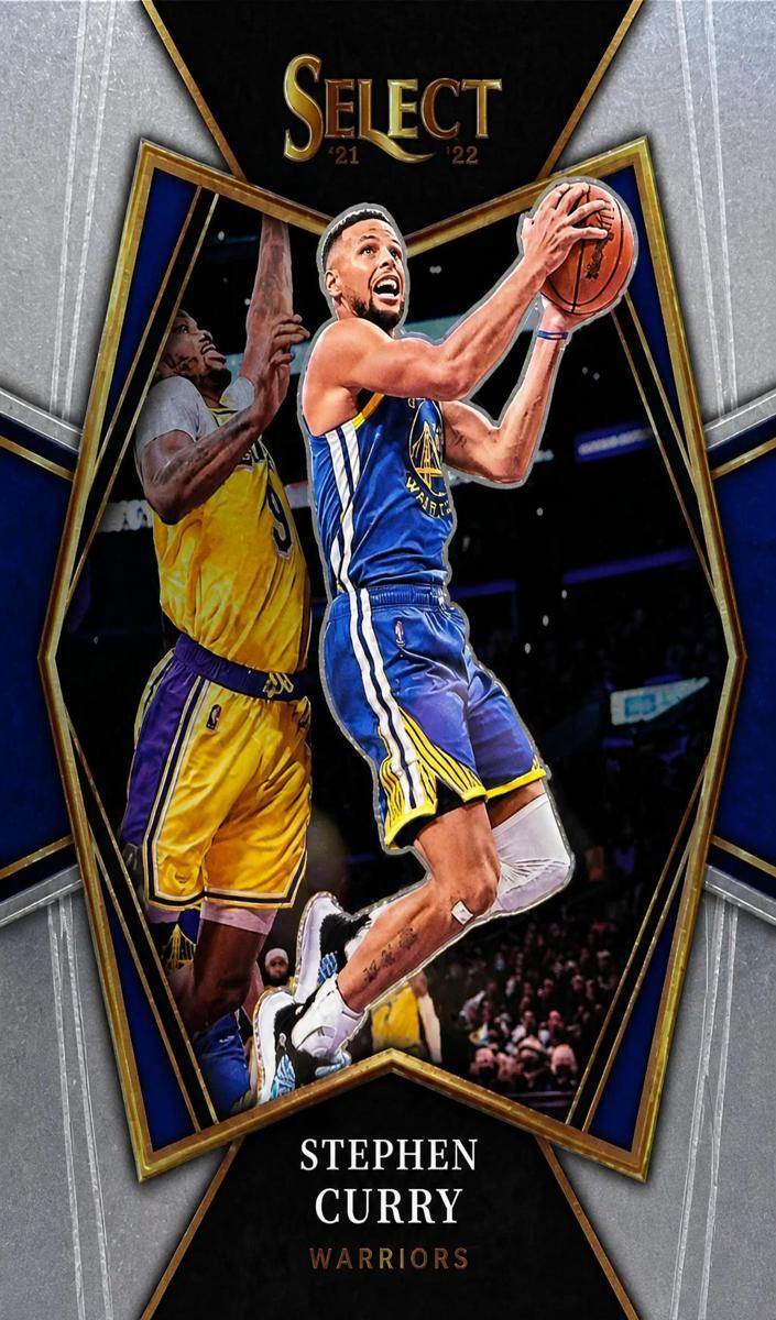 2021 Panini Select Basketball Stephen Curry #121