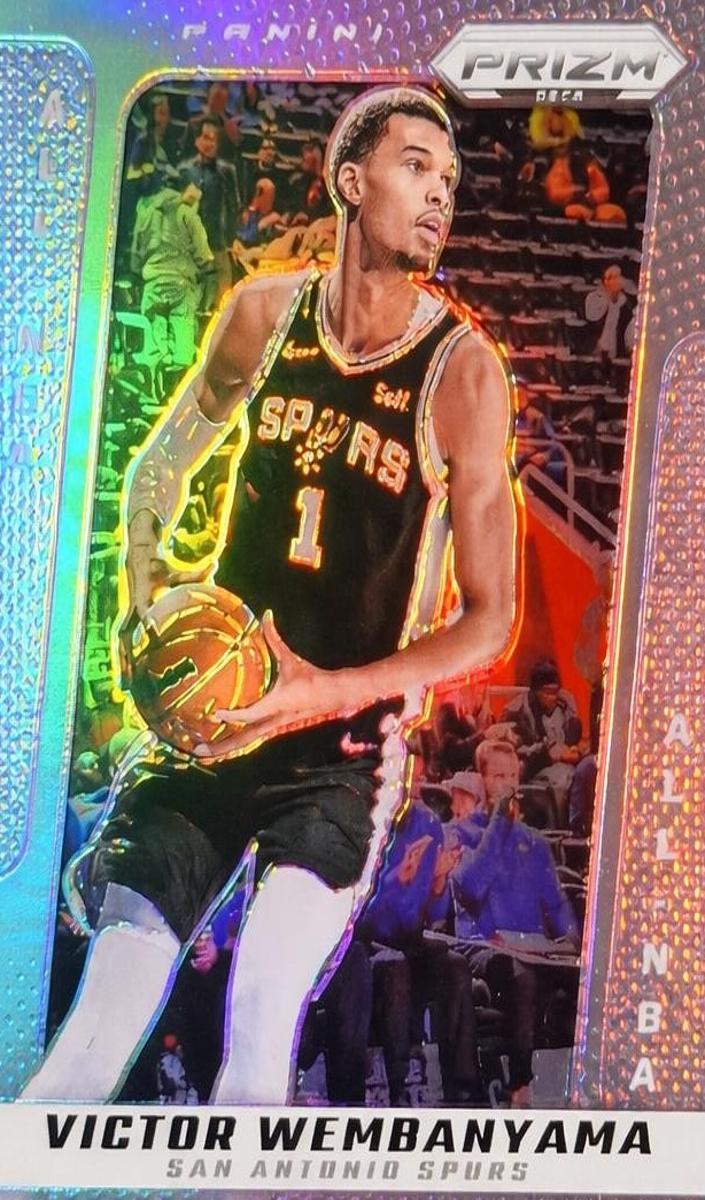 2024 Panini Prizm Deca Basketball Silver Victor Wembanyama #277 PSA 10